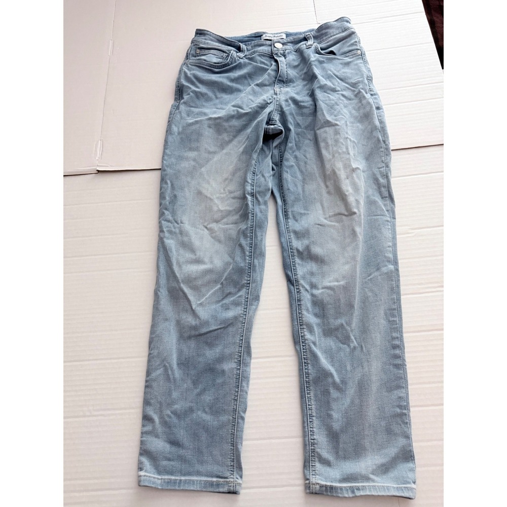 Tommy Bahama Leila Indigo Slim Boyfriend Jeans Mid Blue Wash 10/29 SW120886